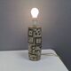 Large ceramic table lamp from Danish Royal Copenhagen.