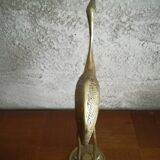 Brass heron