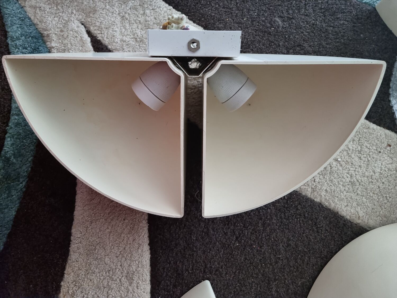 Raak oktavo c-1542 retro 70s light fixture