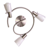 Ceiling lamp, wall lamp three frosted glass spotlights