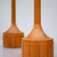 Lampes de table en chêne scandinave d'Elpe, ensemble de 2