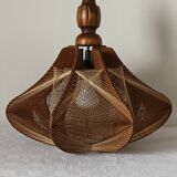 Scandinavian vintage wire pendant light