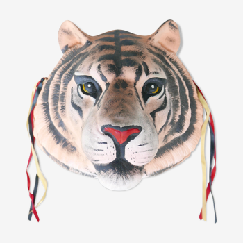 Masque mural en céramique " Tigre "