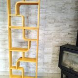 Bent plywood wall, bookcase, flowerbed, Volak by Holesov, 1960s Czechoslovakia