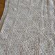 Handmade crochet antique pillowcase