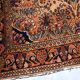 Handmade antique Persian Sarouk rug 3.4' x 5.3' (103cm x 161cm) 1920s -1B699