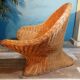 Fauteuil Lotus vintage