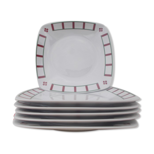 set de assiettes basque