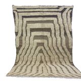 Handmade wool Berber rug 270 X 170 CM