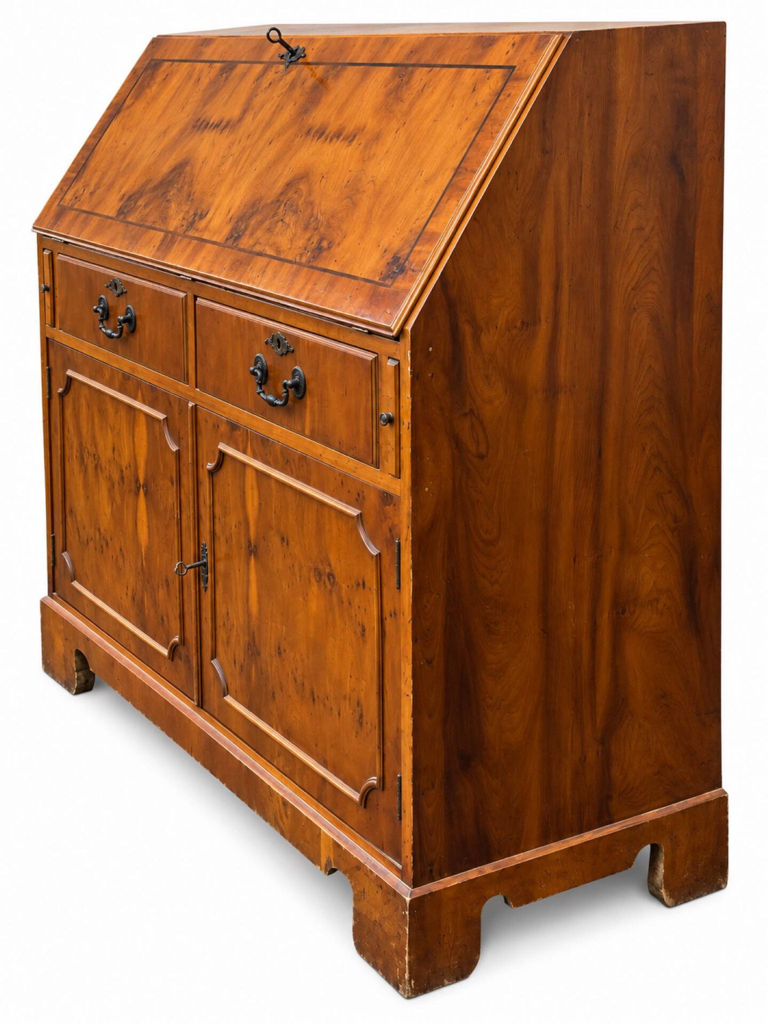 19th-century English secretary desk.