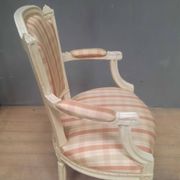Lacquered armchair in the Louis XVI style