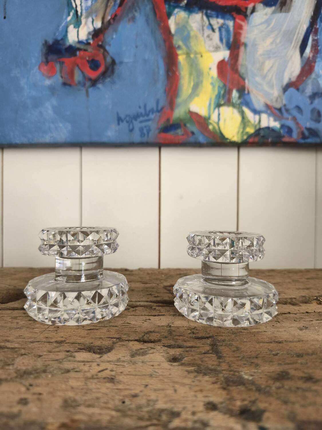 Saint Louis candlesticks