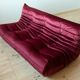 Togo 3- seater sofa in bordo velvet
