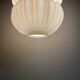 Glass pendant lamp, Polam-Meos, 1970s.