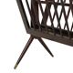Porte-revues italien en bois Cesare Lacca