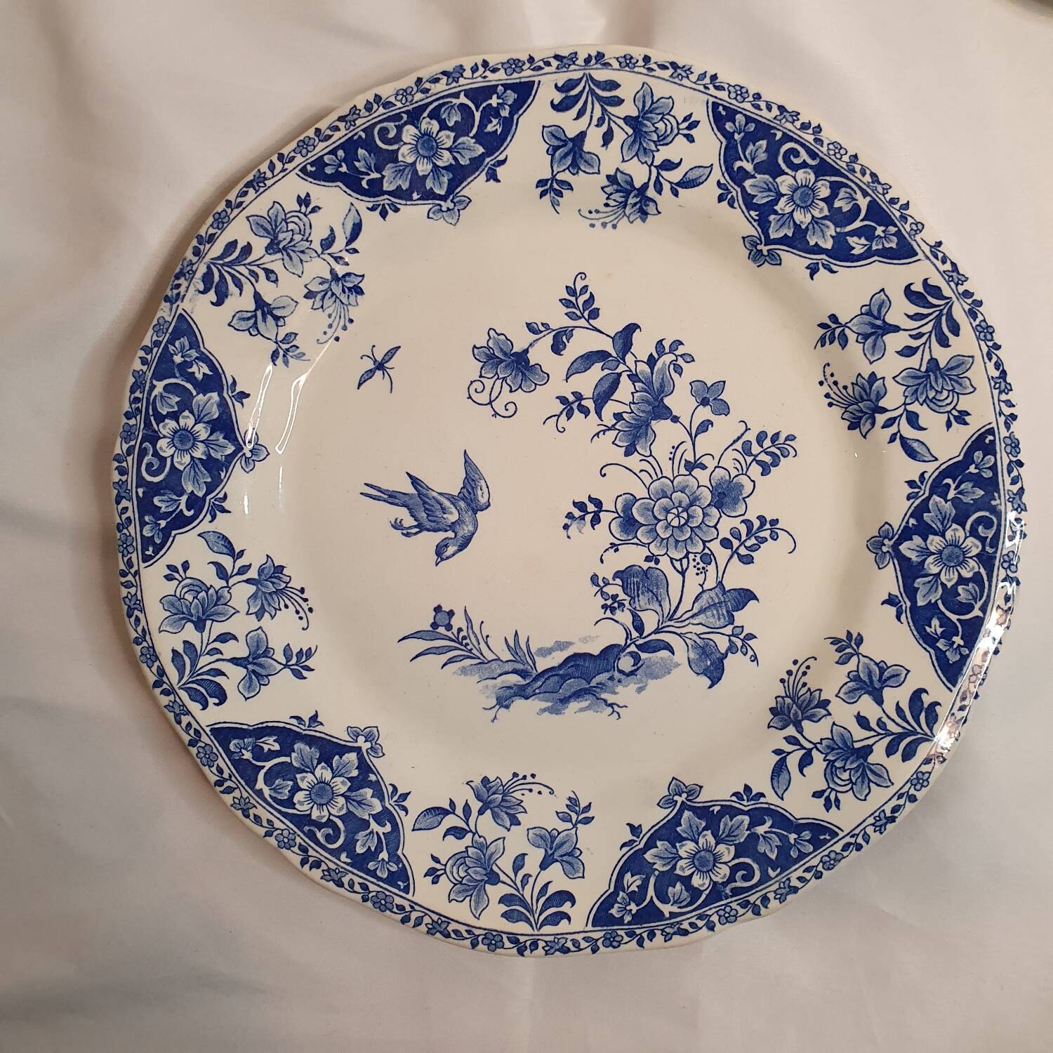 Gien Delft dinner plates
