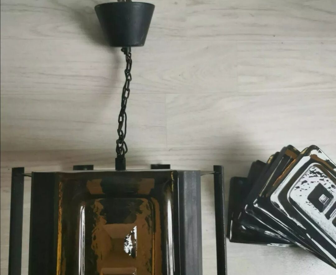 Hexagonal Pendant Lamp by Erik Höglund