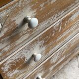 Art deco oak chest of drawers