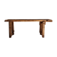 Ancien établi de menuisier – Console en bois massif
