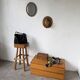 Oval ceramic mosaic mirror from the 50s/60s.