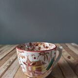 Sarreguemines porcelain cups