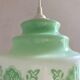 Suspensions en opaline vintage