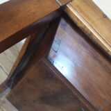 Solid walnut kneading table old XIX°