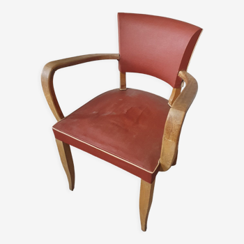 Vintage wood armchair