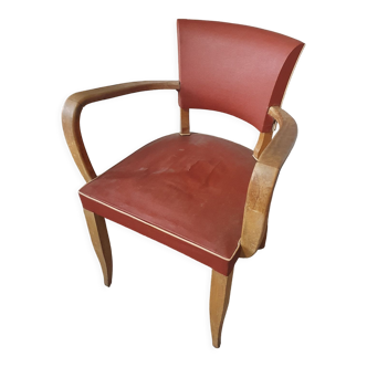 Fauteuil vintage bois