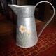 Garden pitcher / sheet metal watering can - Artisanal work