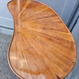 Pair of bedside tables in antique marquetry Louis XVl