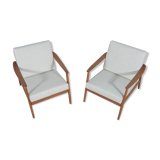 USA 247 Lounge Chairs by Folke Ohlsson for Dux, 1960s, Set of 2