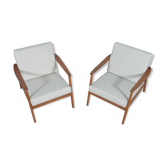 USA 247 Lounge Chairs by Folke Ohlsson for Dux, 1960s, Set of 2