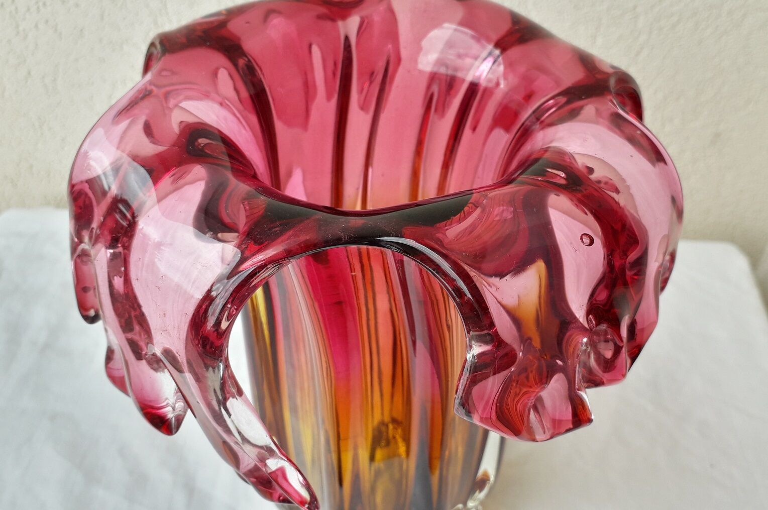 Glass vase treasure of the galleon