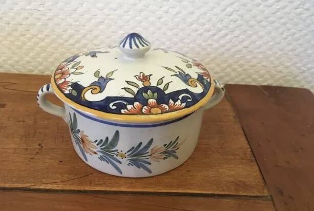 Vintage Breton pot.