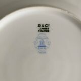 « Pallas » - 6 assiettes à dessert en porcelaine Limoges Balleroy & Cie