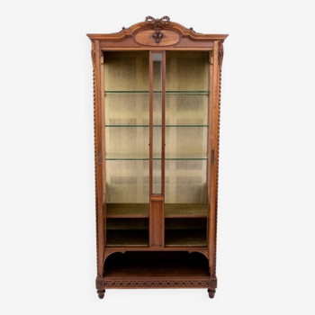 Vitrine/armoire signée Mercier Frères, France, vers 1890.