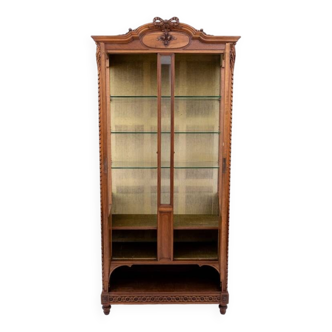 Vitrine/armoire signée Mercier Frères, France, vers 1890.