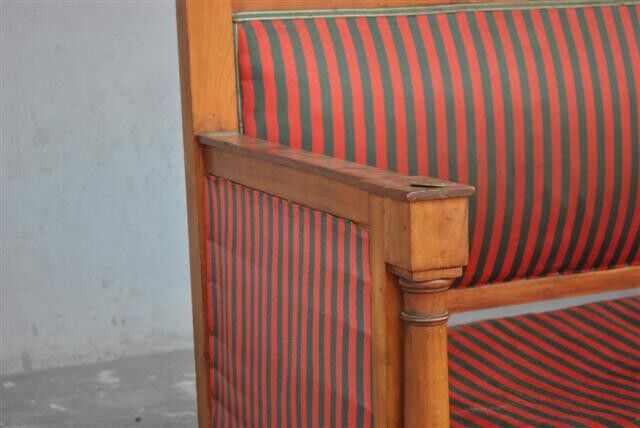 Seat style Empire early 1900s mahogany