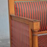 Seat style Empire early 1900s mahogany