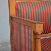 Seat style Empire early 1900s mahogany