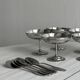 6 Letang Remy stainless steel footed cups