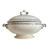 Sarreguemines ironware soup tureen, "Nobilis" service