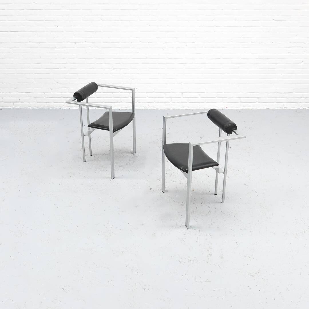 Trix Dining Chair Set by Karl Friedrich Förster for KFF 1980s