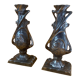 Pair of Art Nouveau vases signed C. Boonefond