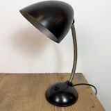 Vintage Brown Bakelite Gooseneck Table Lamp, 1950s