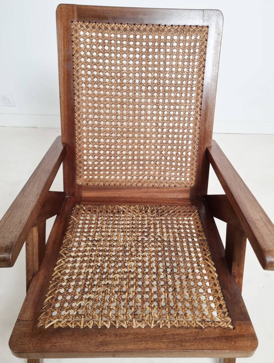 Fauteuil colonial du Comptoir Français à Brazzaville