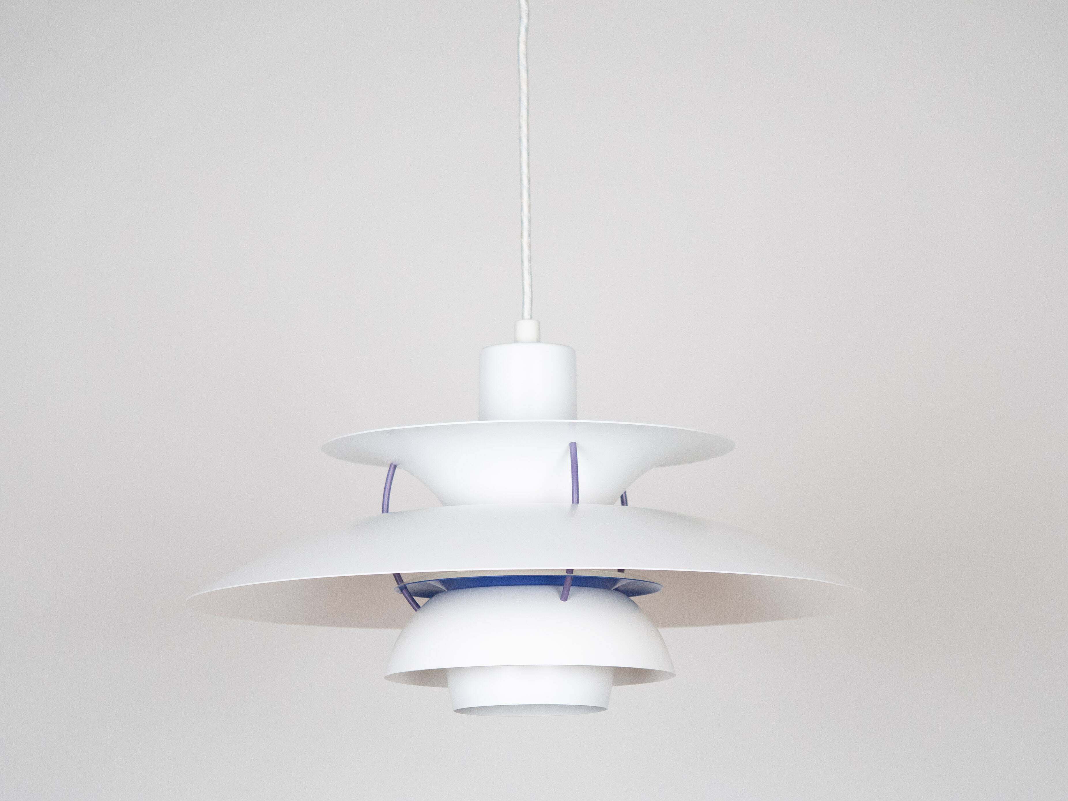 Suspension vintage danoise PH 5 par Poul Henningsen, Louis Poulsen