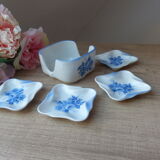 Small ceramic ashtrays, stackable