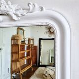 Miroir Louis Philippe blanc